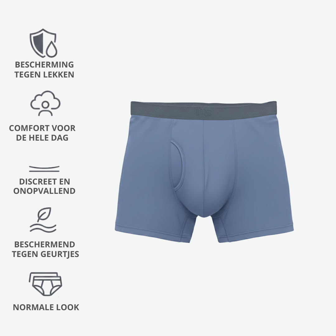 Ultra-absorberende incontinentie Boxershorts voor heren