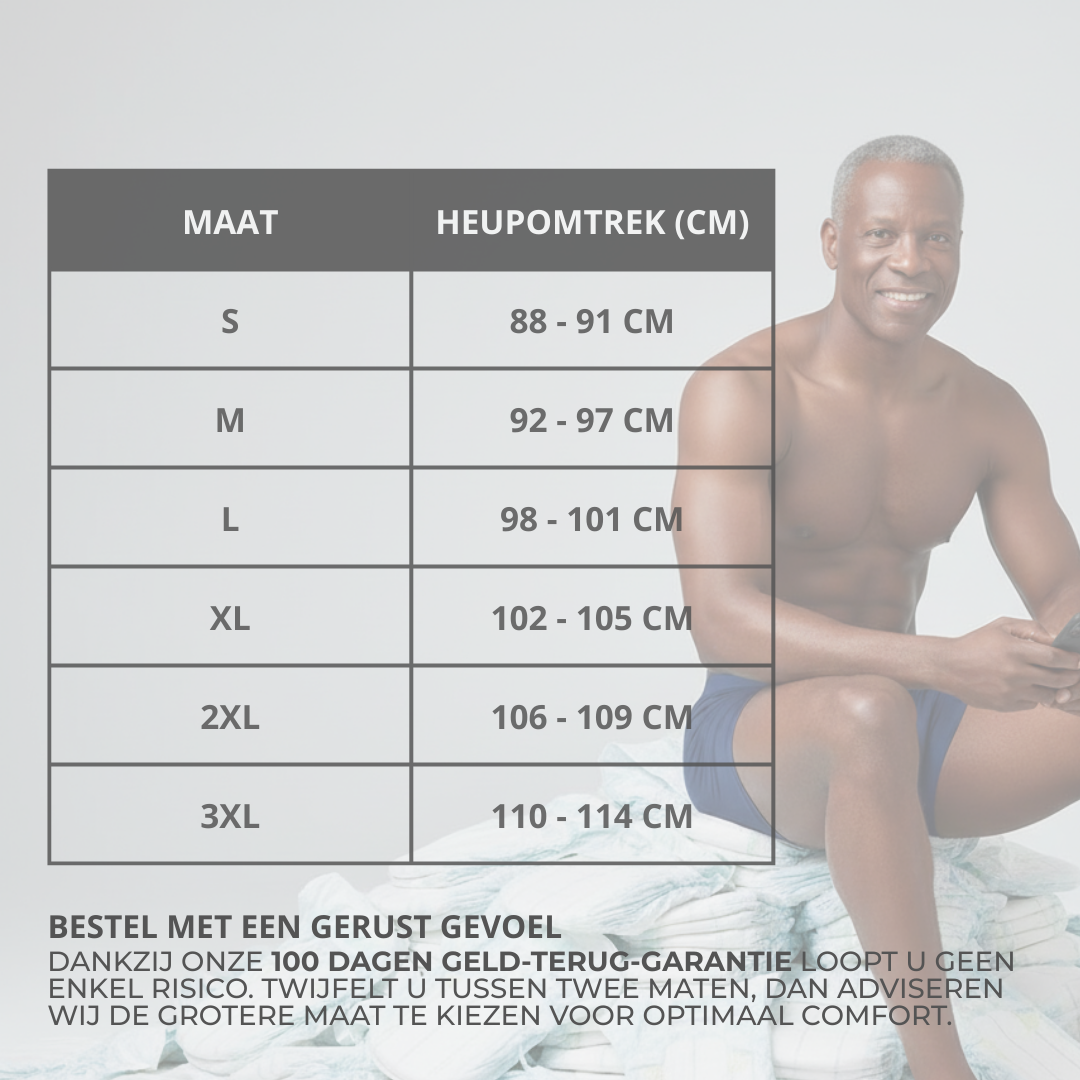 Absorberende boxershorts voor heren